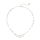 Sodini bijoux Collana corta anelli e tre gocce Deva