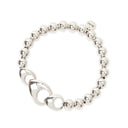 Sodini bijoux Bracciale elastico sfere tre gocce Deva