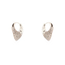 Sodini bijoux Orecchini cerchio goccia pavè Deva