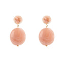 Sodini bijoux Orecchini sfera e pendente ovale Harper
