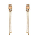 Sodini bijoux Orecchini charm due catene Hera - Multicolor