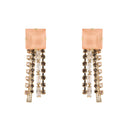 Sodini bijoux Orecchini cristallo frangia Hera - Multicolor