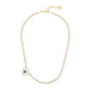 sodini bijoux Collana corta con charm floreale Rea