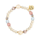 sodini bijoux Bracciale elastico sfere e perline Rea - Multicolor