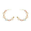 Sodini bijoux Orecchini cerchietto sfere Rea - Multicolor