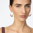 Sodini bijoux Orecchini cerchietto tre elementi Rea - Multicolor