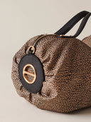 Borbonese Bauletto B-Accademy Small OP Naturale Nero