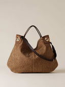 Borbonese London bag Large OP Naturale