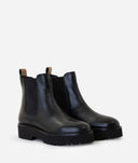Alviero Martini Beatles in pelle liscia con borchia 1ᴬ Classe Neri