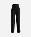 Alviero Martini Pantaloni palazzo con bottoni logati 1ᴬ Classe