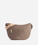Alviero Martini Whisper Nylon tracolla a mezzaluna media